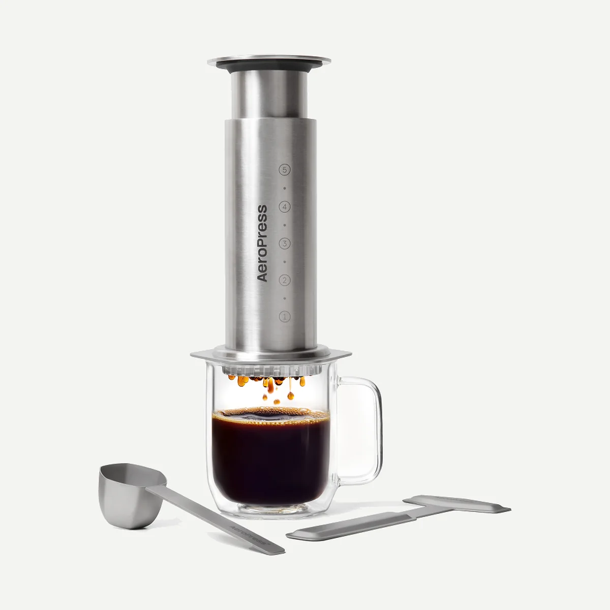 AeroPress Steel Coffee Press